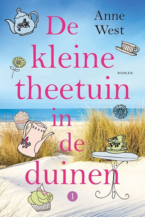 Foto van De kleine theetuin in de duinen - anne west - ebook (9789020543452)