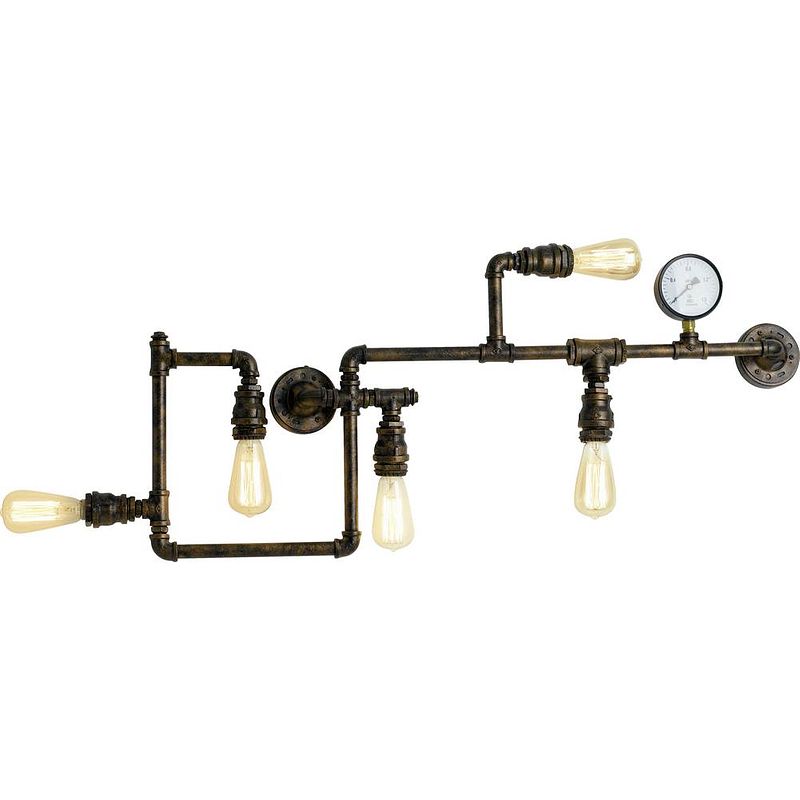 Foto van Eco-light i-amarcord-pl5 wandlamp e27 roest-bruin