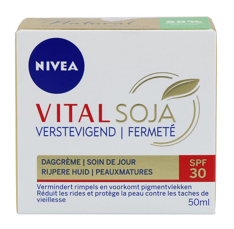 Foto van Nivea vital soja anti-age dagcrème spf30