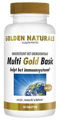 Foto van Golden naturals multi gold basic tabletten