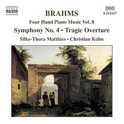 Foto van Brahms: four hand piano music 8 - cd (0636943411728)