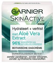 Foto van Garnier skinactive botanische dagcrème met aloë vera extract
