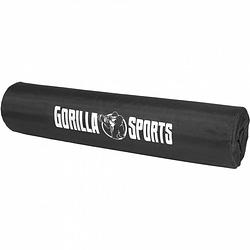 Foto van Gorilla sports bar pad - barbell pad - 40 cm - klittenband - zwart