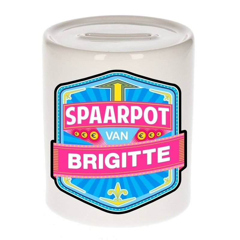 Foto van Kinder spaarpot voor brigitte - spaarpotten