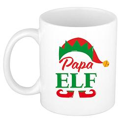 Foto van Papa elf koffiemok / theebeker kerstcadeau vader 300 ml - bekers