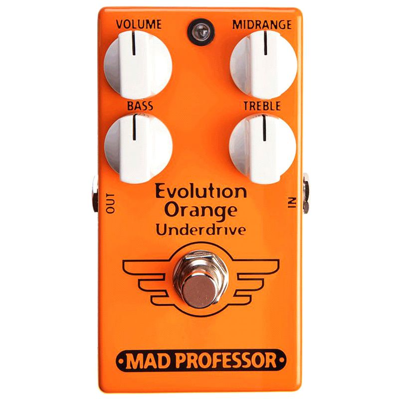 Foto van Mad professor evolution orange underdrive effectpedaal