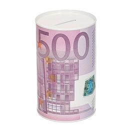 Foto van 500 eurobiljet spaarpot 13 cm - spaarpotten
