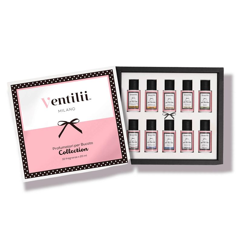 Foto van Wasparfum 10x20ml cadeauset - ventilii milano