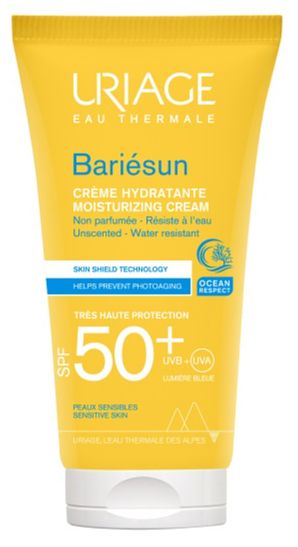 Foto van Uriage bariesun hyrdaterende creme spf50+ zonder parfum