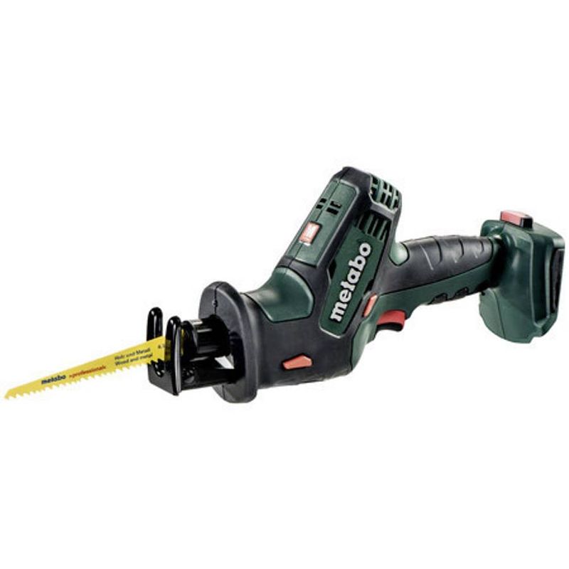 Foto van Metabo sse 18 ltx compact accu-reciprozaag 602266840 sse 18 ltx compact zonder accu 18 v