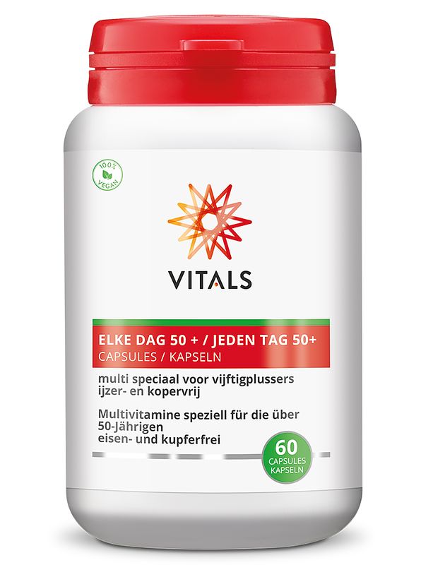 Foto van Vitals elke dag 50+ capsules