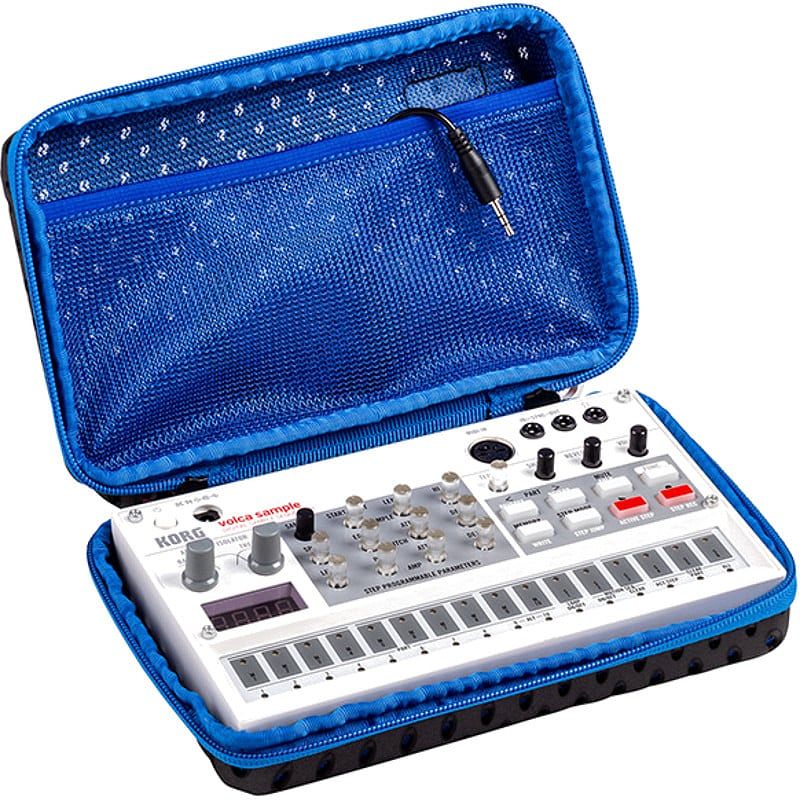 Foto van Sequenz cc-volca-bl case voor korg volca blauw 20x12x5 cm