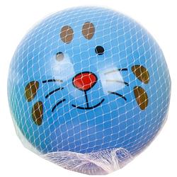 Foto van Lg-imports bal dierengezicht junior 23 cm blauw