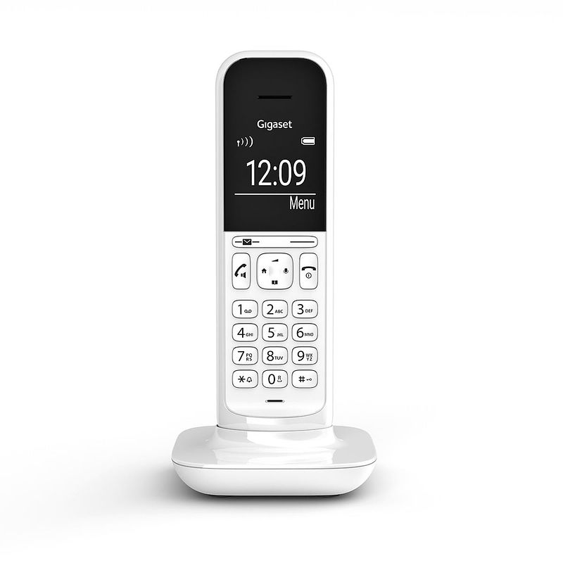 Foto van Gigaset dect telefoon cl390 (wit)