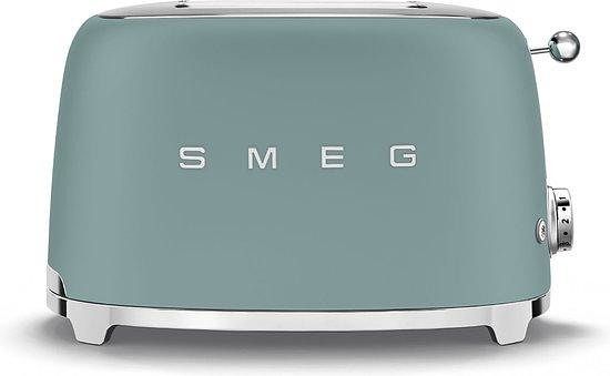 Foto van Smeg tsf01egmeu broodrooster groen