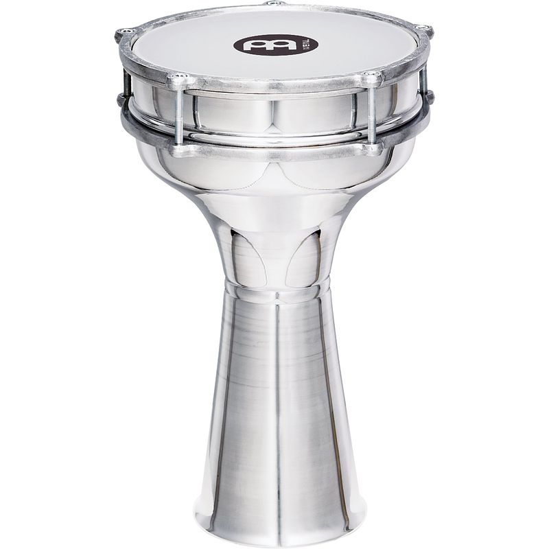 Foto van Meinl he-104 aluminium darbuka 8 x 14.5 inch