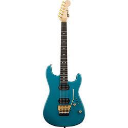 Foto van Charvel pro-mod san dimas style 1 hh fr e miami blue elektrische gitaar