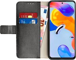 Foto van Just in case wallet xiaomi redmi note 11 pro 5g book case zwart