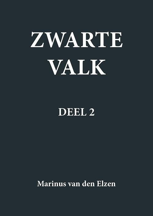 Foto van Zwarte valk - marinus van den elzen - ebook (9789464435269)