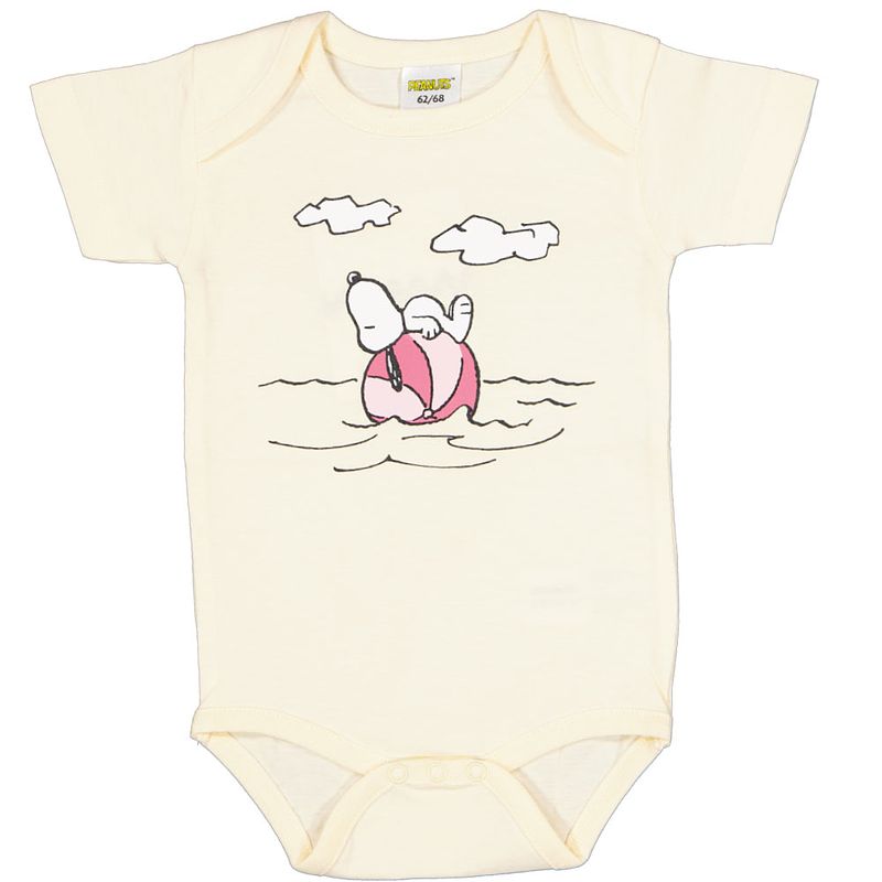 Foto van Baby romper snoopy korte mouwen