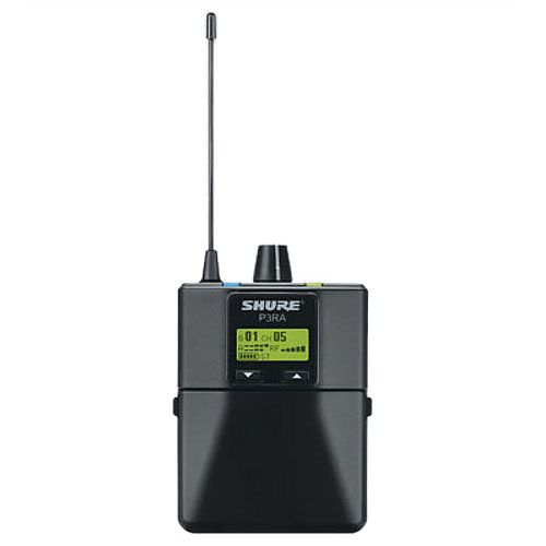 Foto van Shure p3ra (l19, 630 - 654 mhz) psm 300 bodypack ontvanger