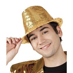 Foto van Boland hoed popstar sequins unisex one size goud