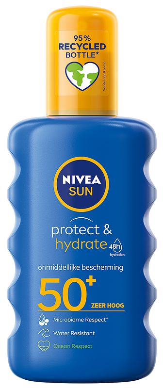Foto van Nivea sun protect & hydrate zonnespray spf50+