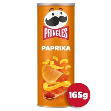 Foto van Pringles paprika chips 165g bij jumbo