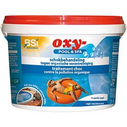 Foto van Bsi zwembadreiniging oxy-pool & spa 2,5 kg blauw