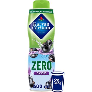 Foto van Karvan cevitam zero cassis siroop 600ml bij jumbo