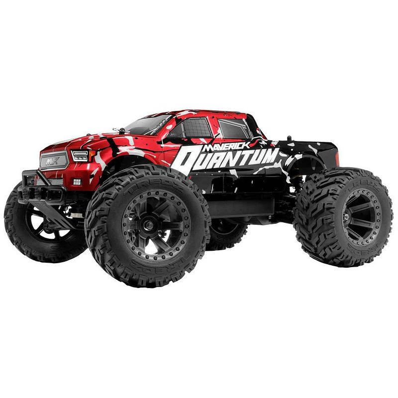 Foto van Maverick quantum mt 1/10 brushless 1:10 rc auto elektro monstertruck 4wd rtr 2,4 ghz