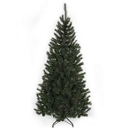 Foto van Kunst kerstboom kingston - black box - 345 tips - 155 cm