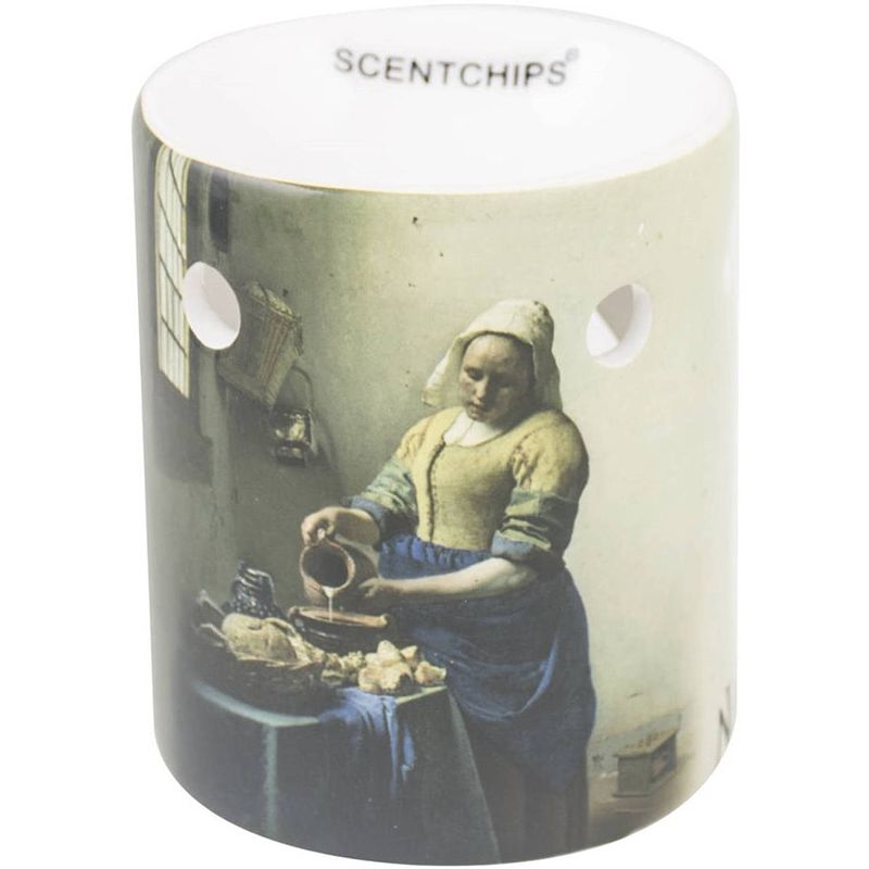 Foto van Scentchips brander oude meesters vermeer melkmeisje - keramiek