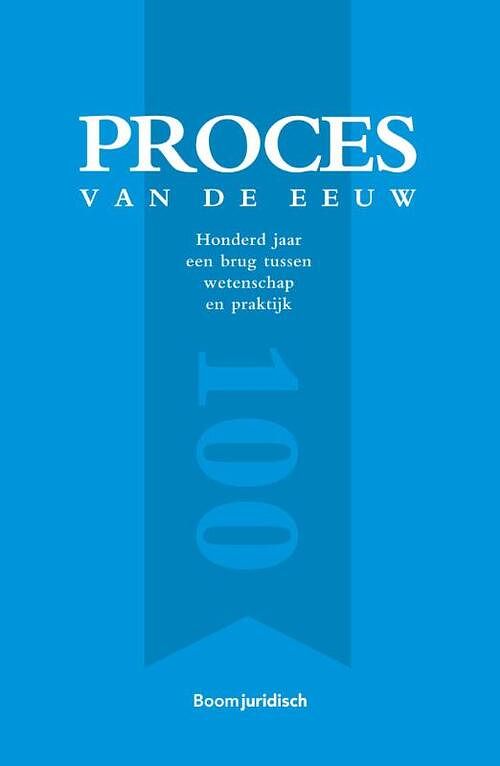 Foto van Proces van de eeuw - paperback (9789462909588)