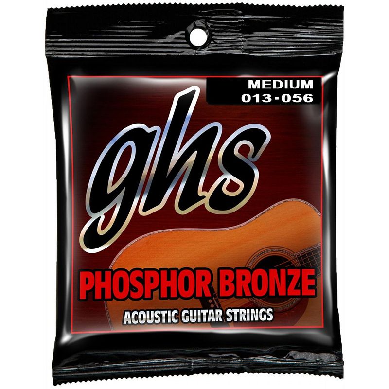 Foto van Ghs s335 phosphor bronze snarenset westerngitaar