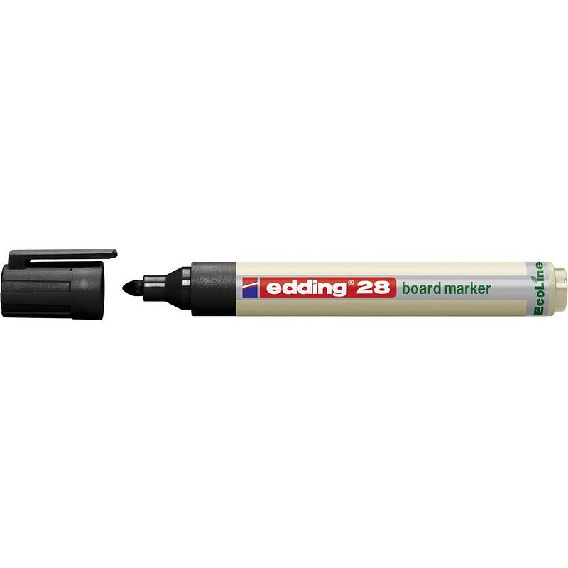 Foto van Edding whiteboardmarker ecoline e-28 zwart