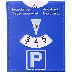 Foto van Parkeerschijf parkeerkaart - blauwe zone schijf/kaart voor parkeren