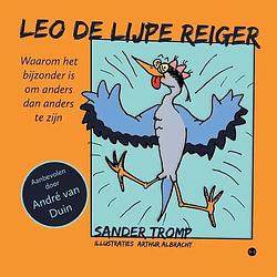 Foto van Leo de lijpe reiger - sander tromp - paperback (9789464688993)