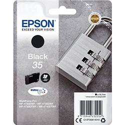 Foto van Epson inktcartridge 35 zwart, pagina's - oem: c13t35814010