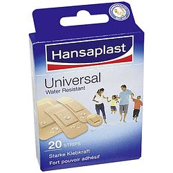 Foto van Hansaplast hp45906 hansaplast universal 20 strips in 4 grootten