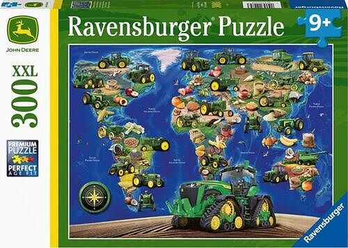 Foto van Ravensburger puzzel world of john deere