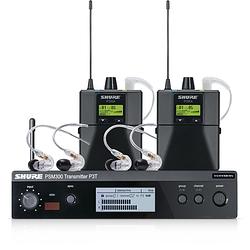 Foto van Shure psm300 twin pack pro in-ear monitoring (t11: 863-865 mhz)