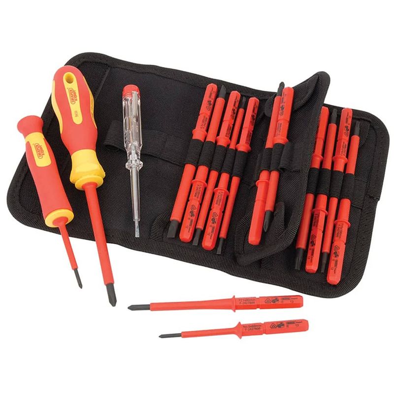 Foto van Draper tools spanningstester & schroevendraaier set 18-dlg 05776