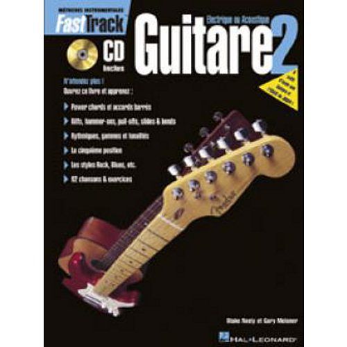 Foto van De haske fasttrack guitare 2 gitaarlesboek (franstalig)