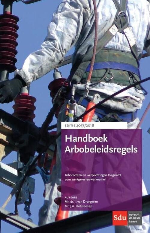 Foto van Handboek arbobeleidsregels - j.a. hofsteenge, j. van dongelen - paperback (9789012399739)