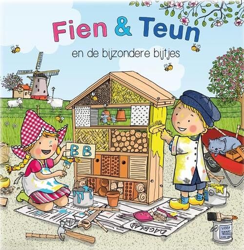 Foto van Fien & teun en de bijzonder bijtjes - rené noorderveen - hardcover (9789082622720)