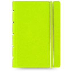 Foto van Filofax notitieboek classic pocket 14,4 cm imitatieleer groen