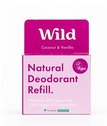 Foto van Wild deodorant - coconut/vanilla - navulling