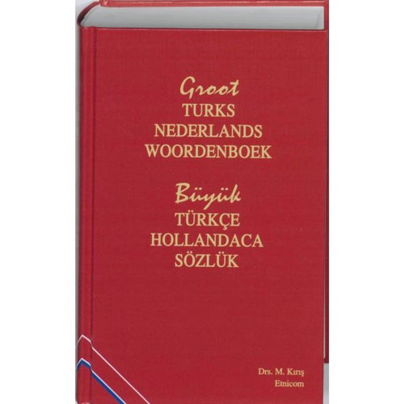 Foto van Groot turks-nederlands woordenboek