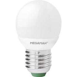 Foto van Megaman mm21123 led-lamp energielabel g (a - g) e27 kogel 5.5 w = 40 w warmwit (ø x l) 45 mm x 84 mm dimbaar 1 stuk(s)